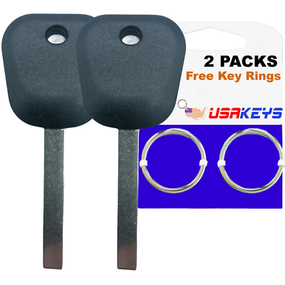 2 Replacement Key Blanks For Chevy Silverado 2014-2019 – Uncuted Spare Keys