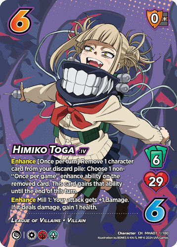 4X-Himiko Toga-MHA07-Girl Power-Universus | eBay