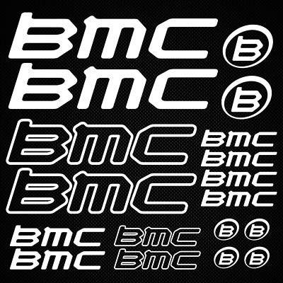 BMC aufkleber Fahrrad Rahmen Radfahren Stickers Decals Bike Frame Fork MTB