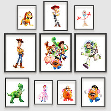 Disney Toy story Wall Pixar Art Poster Print Picture Gift  Home Kids A4 A3