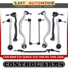 9x Front Control Arms Suspension Ball Joint Kit for BMW E39 535i 540i M5 1996-04