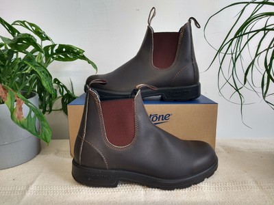 Mens+Blundstone+BOOTS+500+in+Stout+Brown+Leather+Sz+US+9+UK+8 for