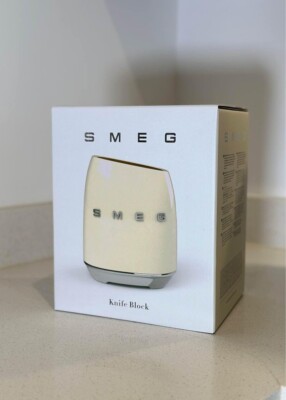 Smeg Knife Block (Cream)