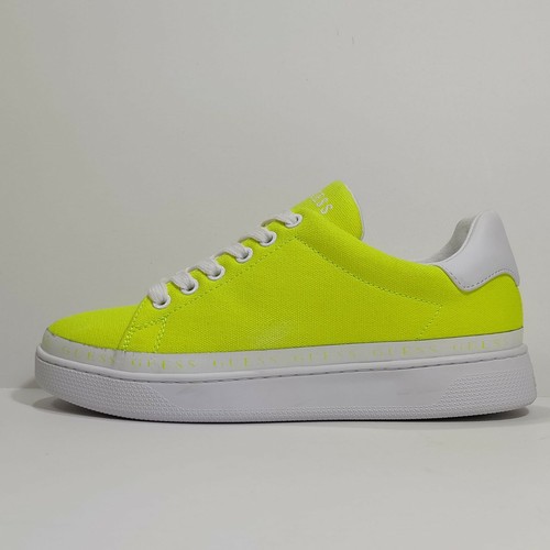 yellow guess shoes