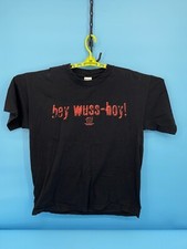 VTG Shawn Michaels Shirt XL Black WWF Hey Wuss Boy HBK 1997 Wrestling USA Made