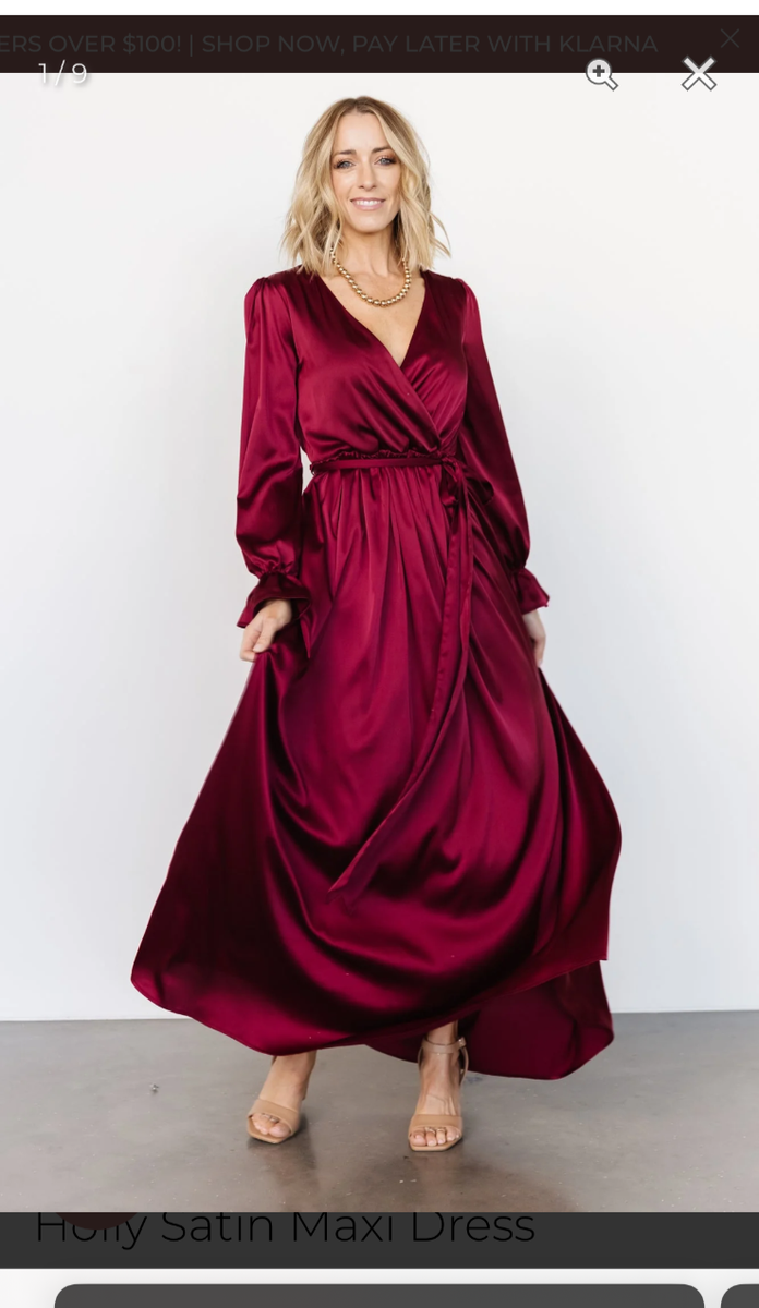 NWOT Baltic Barn maxi dress size large