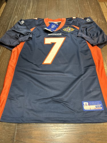 John Elway Herren Größe 52 Reebok Super Bowl XXXII Fußball Trikot Broncos Neu
