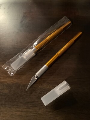 Hobby Knife | Razor Blade | Exacto Knife with Blade Cover