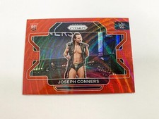Joseph Conners Rookie Ruby Wave 2022 Panini Prizm WWE Wrestling Card # 65