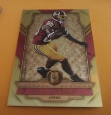 2017 Pierre Garcon Panini Gold Standard NFL Football Card #41 REDSKINS (58/79)