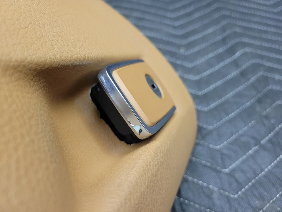 BMW F30/F31 Serie 3 Guantera Sillín Marrón Costura Exclusiva 51169239346 Foto 2 de 4