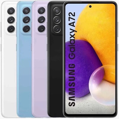 Samsung Galaxy A72 128GB 256GB entsperrt alle Farben - UK Handys - gut B+