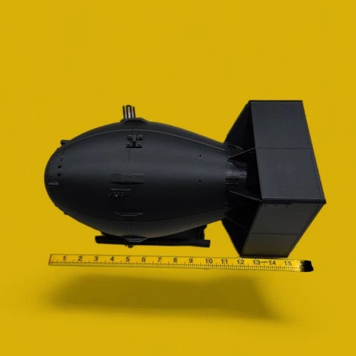 Fat Man MK-3 Atom Bomb Model 3D Printed 1/8 Scale - WW2 US Military Oppenheimer