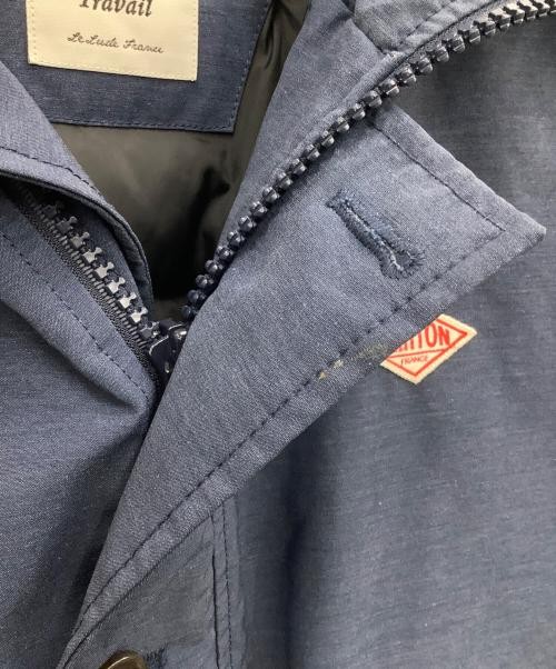 DANTON                    Down jacket navy ＪＤ-853… - image 4