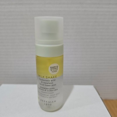 Beekman 1802 Milk Shake Hyaluronic Acid & Squalane Facial Toner Mist 2 oz New