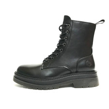 LUMBERJACK WOMEN'S SHOES ANKLE BOOTS LACE UP AMPHIBIOUS BOOTS SUSANNA BLACK