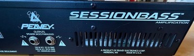Vintage 1995 PEAVEY SESSION BASS AMP Amplifier Head Made in USA