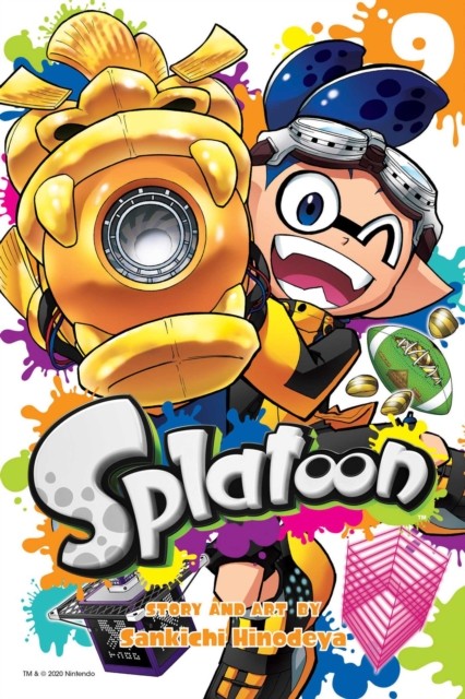 Splatoon, Vol. 9 by Sankichi Hinodeya (Paperback Book)