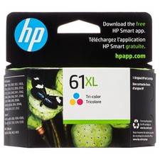 HP 61XL Tri-Color Ink Cartridge for HP CH564WN 140 300 Pages Original