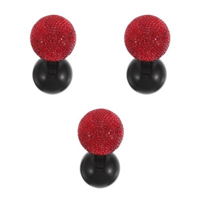 3 Count Mit Diamanten Besetzte Startwippe Auto-joystick-abdeckung -Gadget