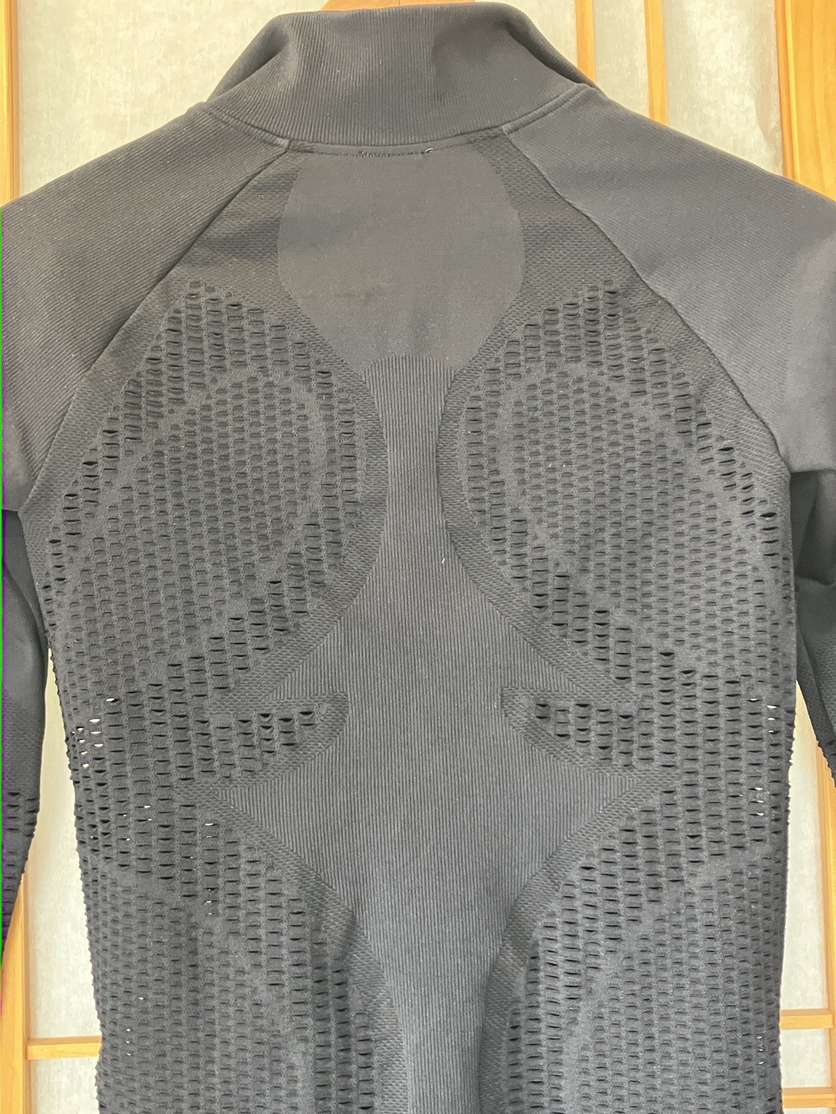 Fabletics Black Compression Fitted Full Zip Athle… - image 6