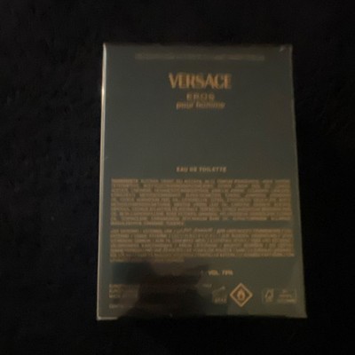 Versace Eros pour homme Eau de Toilette Spray 3.4 US fl. oz.