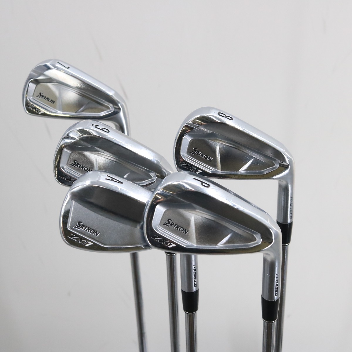 ワン Srixon ZXi7 7-P,A(51.08) Iron Set Steel Dynamic Gold R300