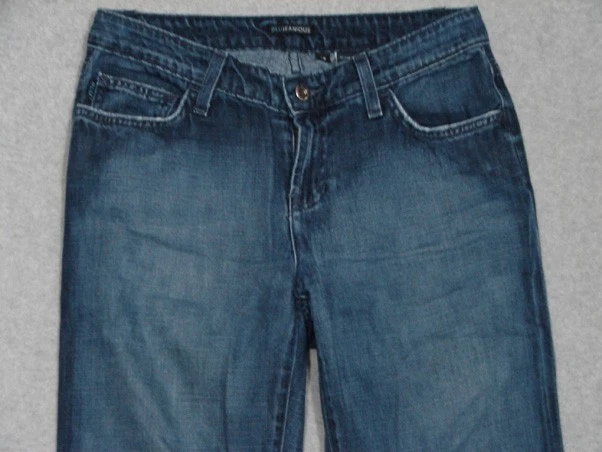 OD15446 ***BLU JEANIOUS*** VAQUEROS ACAMPANADOS PARA MUJER talla 26; ¡BONITOS JEANS! Foto 4 de 4
