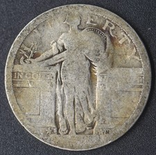 1917-S "Type 1" Standing Liberty Quarter Dollar 25C COINGIANTS 