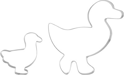 Martinsgans Ausstechform Set 2 Stück Plätzchen Herbst Kinder Backen