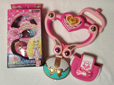 Futari wa Precure Max Heart Touch Commune Brooch Baton Set | eBay