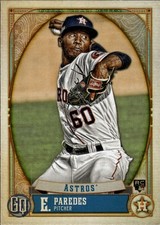 2021 Topps Gypsy Queen #271 Enoli Paredes Houston Astros Rookie