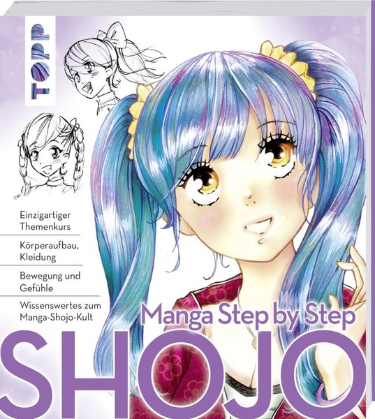Manga Step By Step Shojo ~ Gecko Keck ~ 9783772483325-image