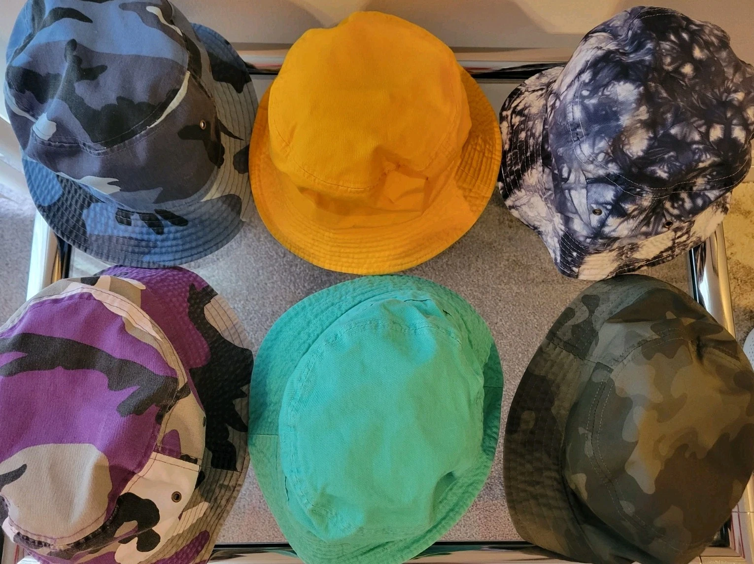 Bucket Hat Assortment Set of SIX - Size L/XL