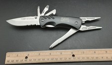 Black FLIGHT OUTFITTERS Pliers Multi-Tool/Folding Pocket Knife