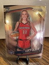 2025 Panini WNBA Prizm Lucy Olsen  RC - #145 Mystics