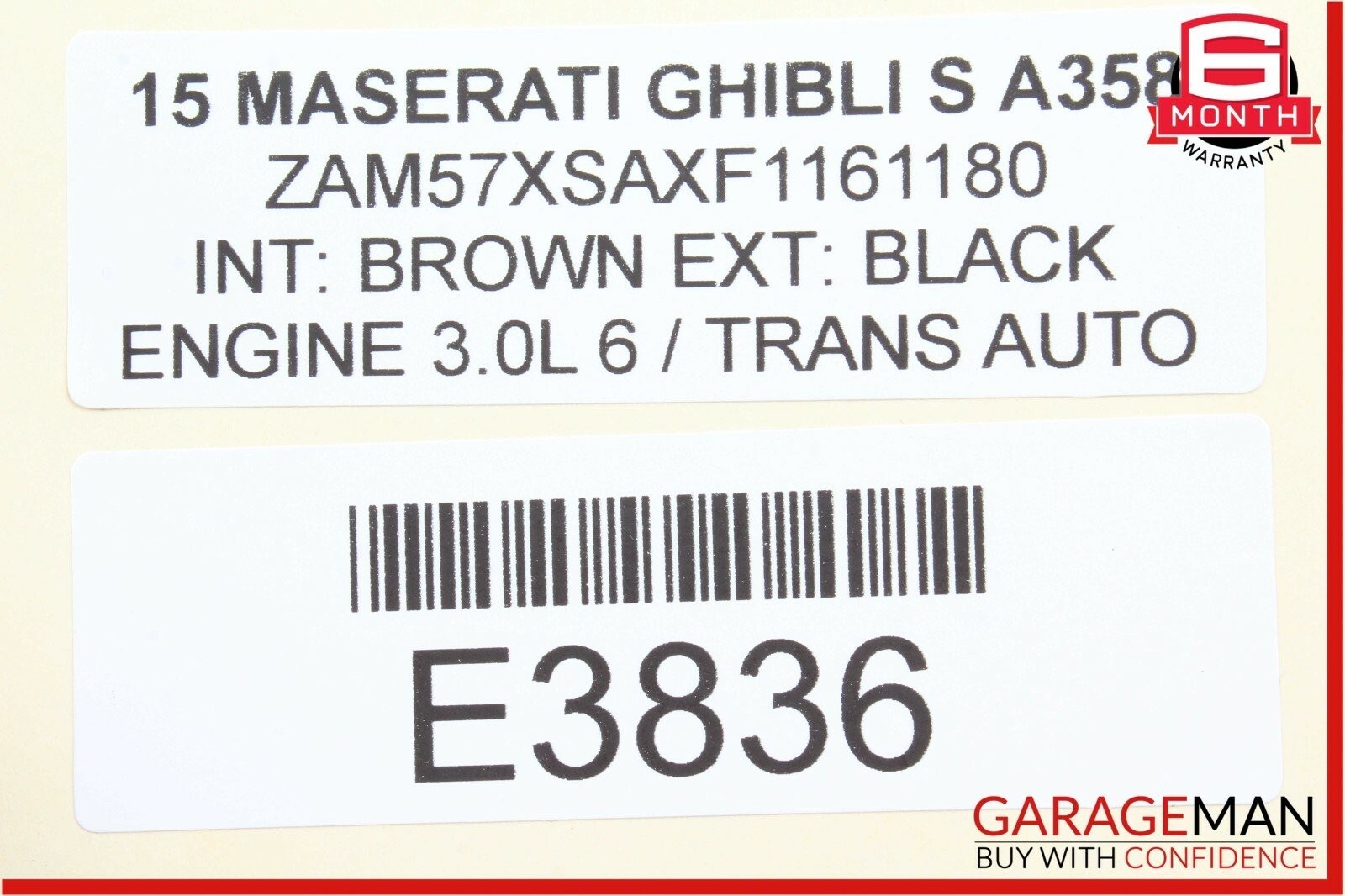 Maserati Ghibli 2014-2017 FRONT+LEFT Door lock actuator