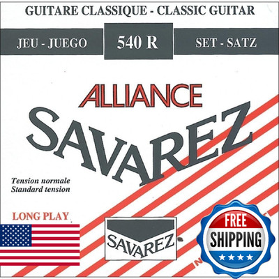 Savarez 540R NT Alliance HT Classic Guitar Strings, Standard Tension