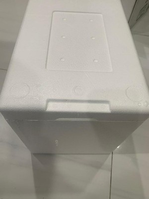 Styrofoam COOLER Inside Measurement 8 X 7.5 X 12  WTH BOX