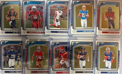 2024 Panini Donruss and Donruss Optic Rated Rookie Multiple Selections...