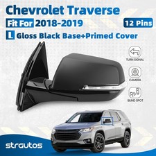 Side Mirror For 2018-2019 Chevy Traverse W/BS...
