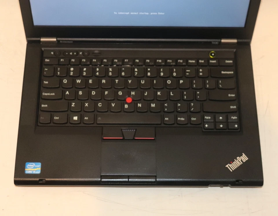 Lenovo ThinkPad T430|Core i5@2.60 GHz|8GB RAM|256GB SSD|WIN11. PROF|Webcam - Image 3 of 4