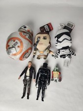 Star Wars Mixed Lot Plush Figures Toys Pre-Owned See Photos