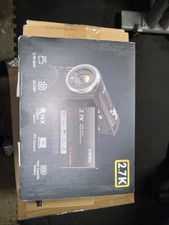 Camcorder Video Camera QHD 2.7K 56MP 16X Digital Zoom Vlogging Camera with LE...