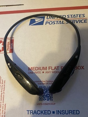 LG Tone Ultra HBS-810 JBL Noise Cancelling Retractable Ear Buds FOR PARTS/REPAIR