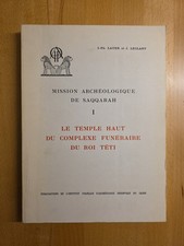 Lauer + Leclant - Le temple haut du complexe ...