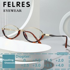 Women Cat Eye Blue Light Blocking Reading Glasses Clear Lens Presbyopic Readers