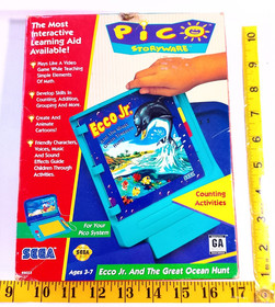 Sega interactive learning aid ocean theme for Pico System untested sealed