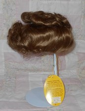 Kemper MARTHA Doll Wig SZ 14/15 LIGHT RED Short Curly Ponytail Curly Bangs NWT