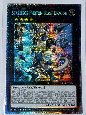 Starliege Photon Blast Dragon MP25-EN034 (Starlight Rare) 2025 Mega-Pack NM